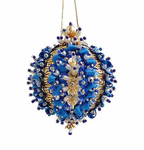 FS-019 Ёлочный шар Сапфир