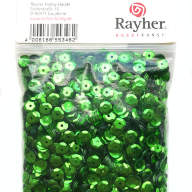 Пайетки круглые граненые RAYHER 6 мм - Пайетки круглые граненые RAYHER 6 мм