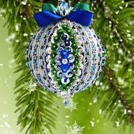 FS-078 Ёлочный шар Зимний сад - FS-078 Ёлочный шар Зимний сад