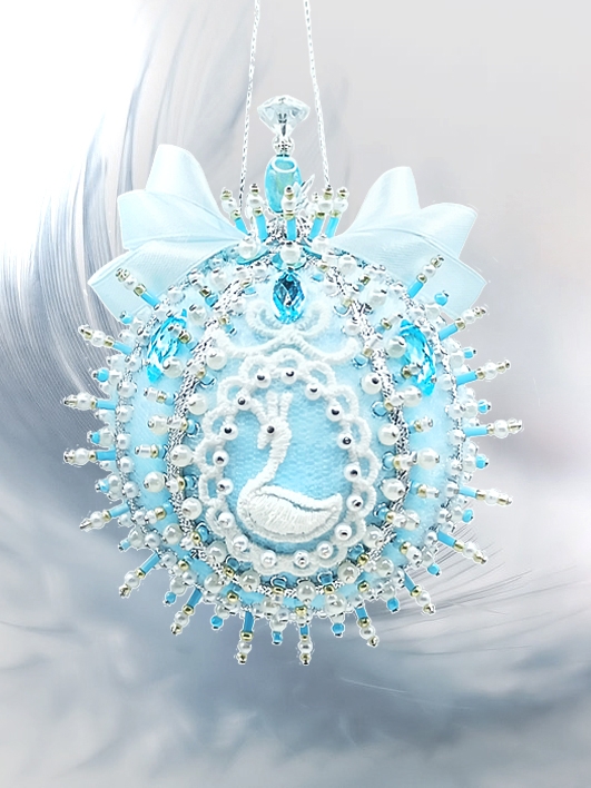 FS-216 Ёлочный шар Лебединое озеро